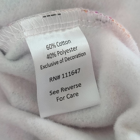 Tom & Jerry Sweatshirt Large Comic All Over Print Cartoon Fleece NWT Orange Pink - Picture 8 of 10